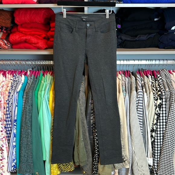 Ann Taylor dark gray ponte pants size 4 - Picture 1 of 3
